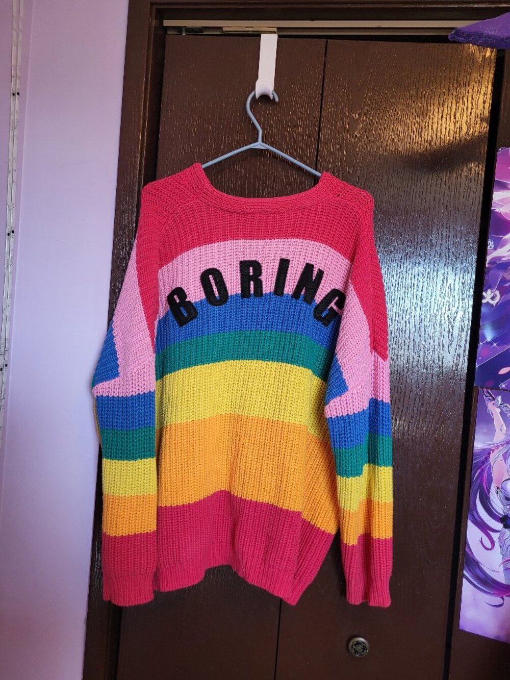RARE Lazy Oaf boring cardigan
